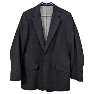 Rohan Envoy Jacket Men's 42 Reg Wool Blend Tailored Technology Blazer - Navy